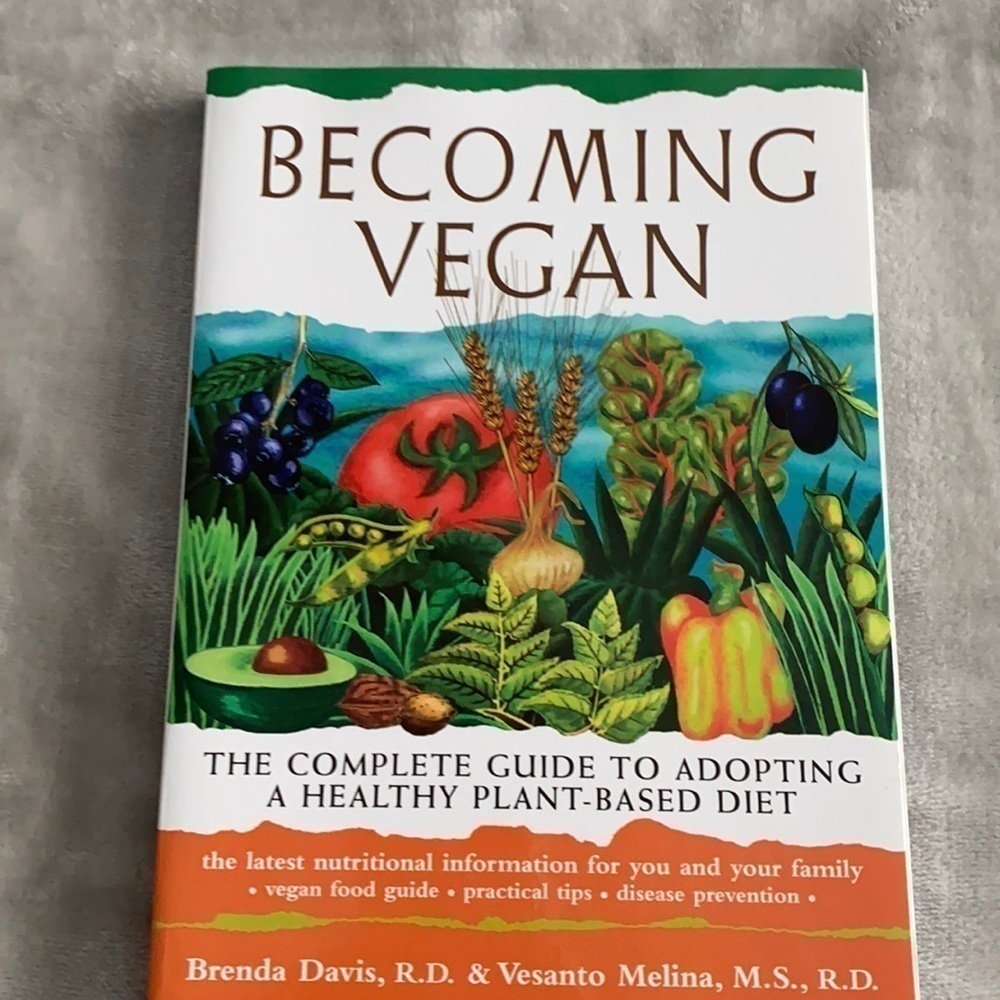 2 for $28 books, New! Becoming Vegan step by step guide